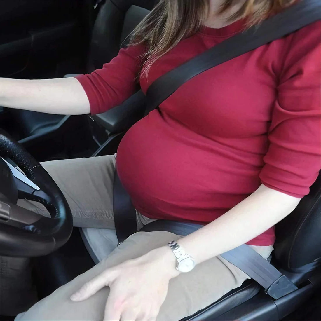 Ajusteur Femme enceinte Ceinture de sécurité Ceinture de voiture