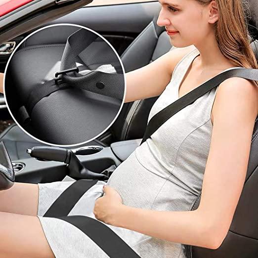 Femme enceinte ceinture de sécurité conduite anti-fatigue ventre soutien  ventre ceinture pour femmes enceintes spécial voiture fournitures pneu Protection  ceinture Anti-fatigue limiteur 
