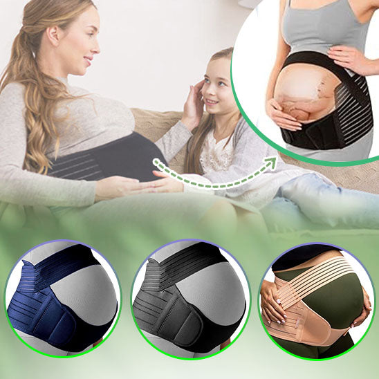 Bande de soutien du ventre de grossesse, ceinture de maternité  multifonctionnelle 3-en-1