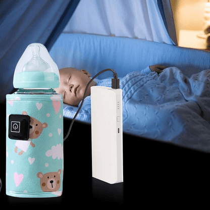 Draagbare USB Flessenwarmer | Warme melk